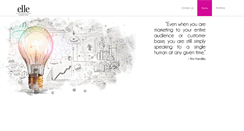 Desktop Screenshot of ellemarketinggroup.com